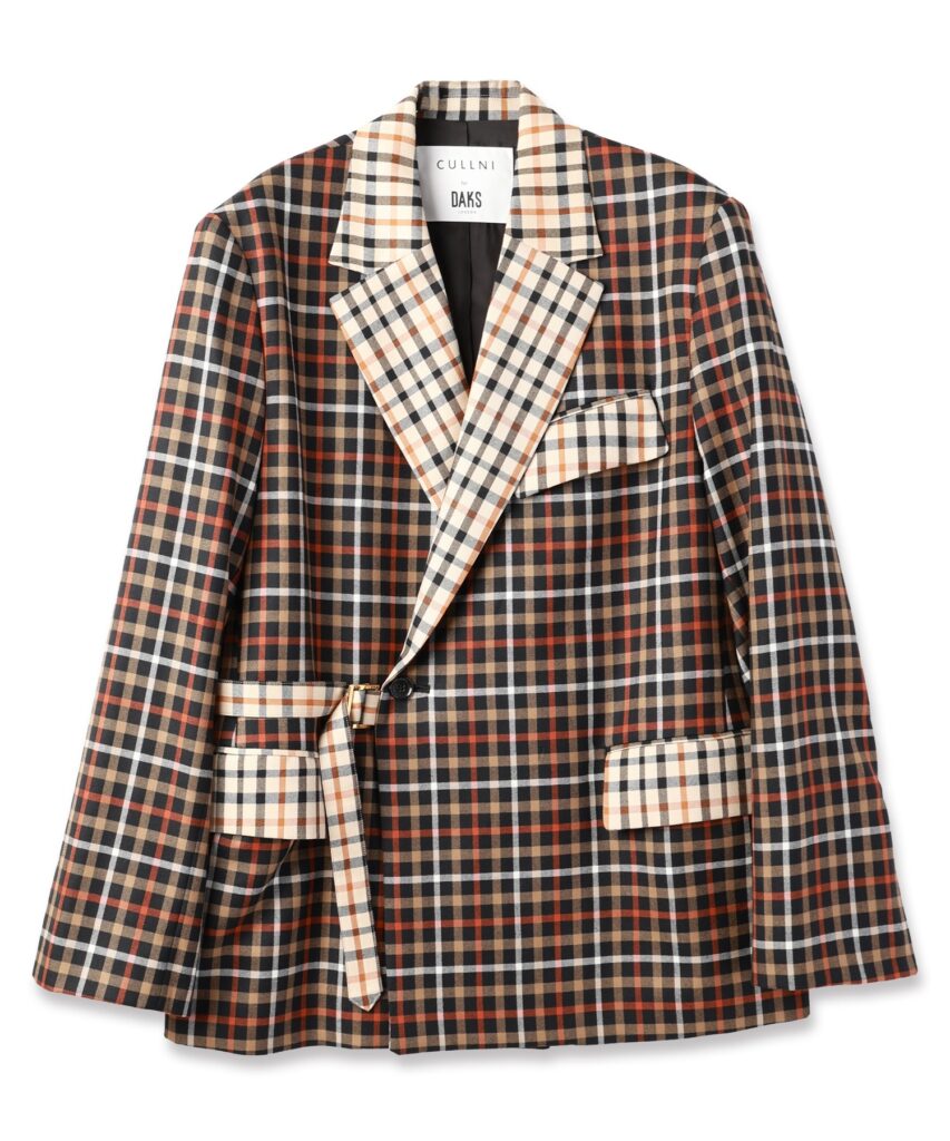 CULLNI for DAKS LONDON Tie Locken Jacket